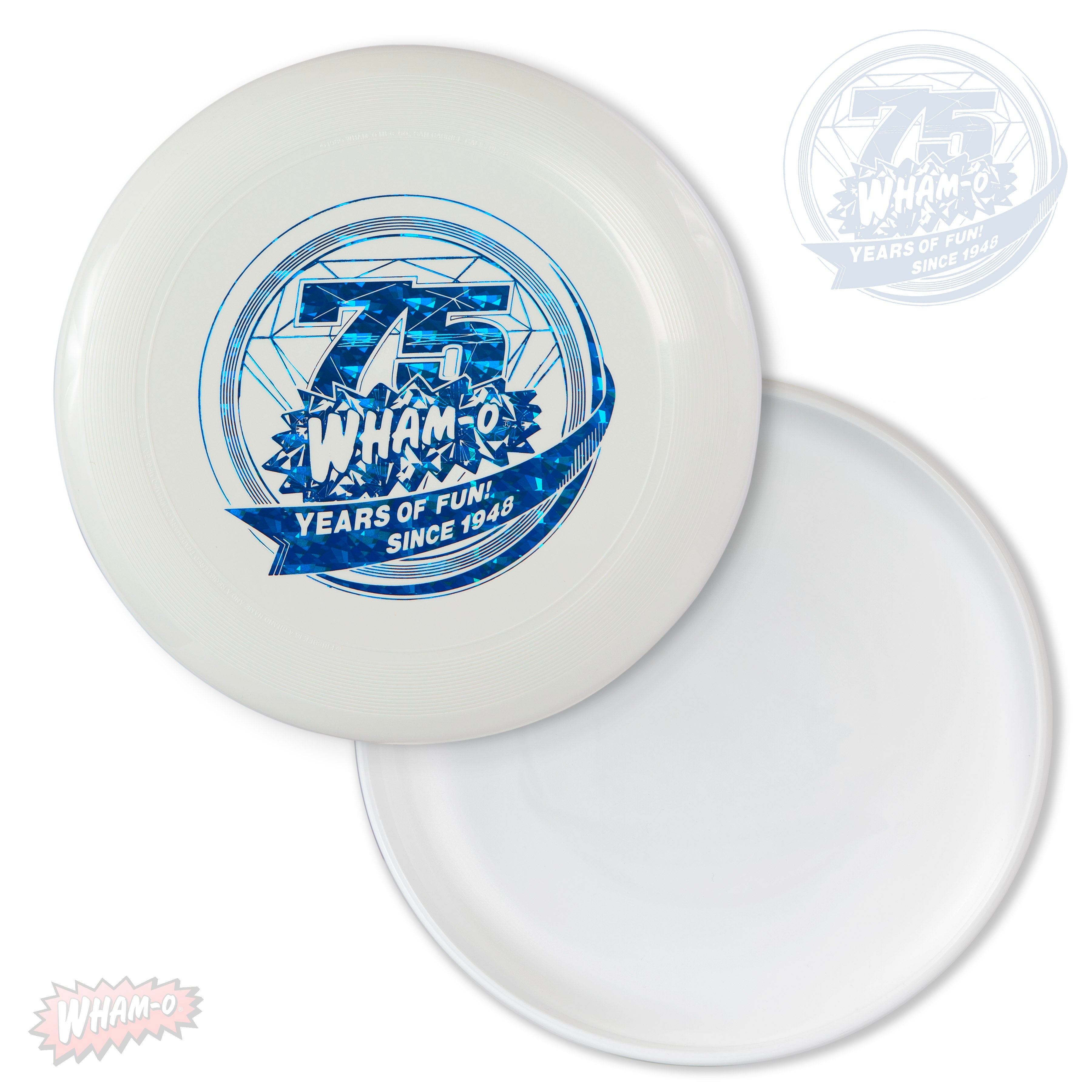 75thFrisbeeFrontandBack - Wham-O